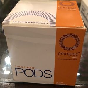 Omnipod Dash brand new 1 box of 5 pods 5/22